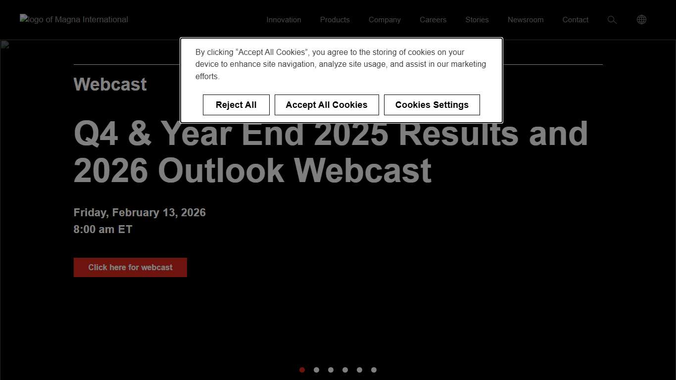 Magna International - Forward. For all.